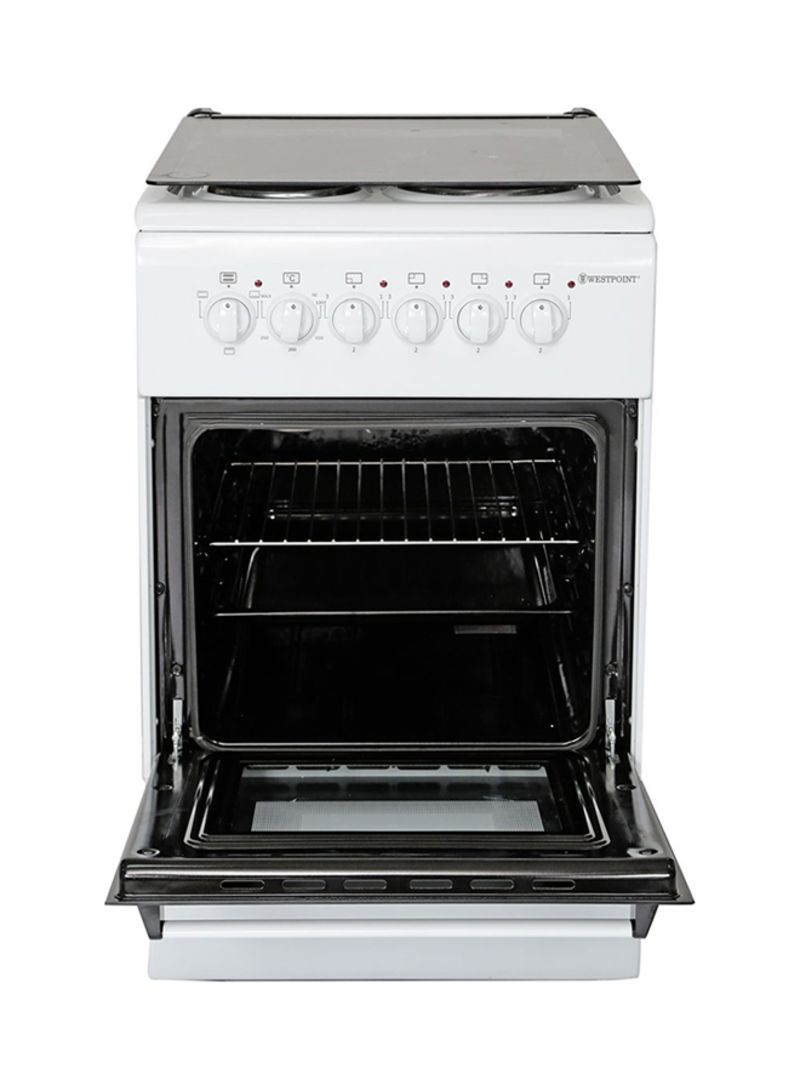 Electric Oven Cooking Range 50Cm WCER-5604E White/Black